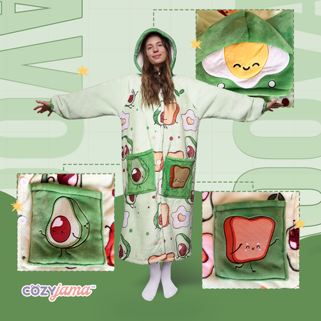 COZYJAMA™ - PlushieHug Avocado